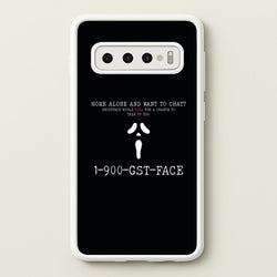 1-800-GST-FACE - Scream  - Scream Phone Case for Galaxy S10 Plus