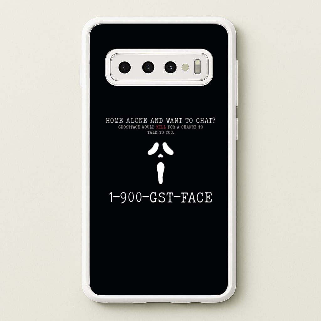 1-800-GST-FACE - Scream  - Scream Phone Case for Galaxy S10