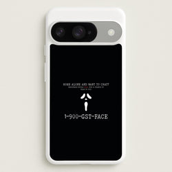 1-800-GST-FACE - Scream Phone Case for Google Pixel 10 / 10 Pro