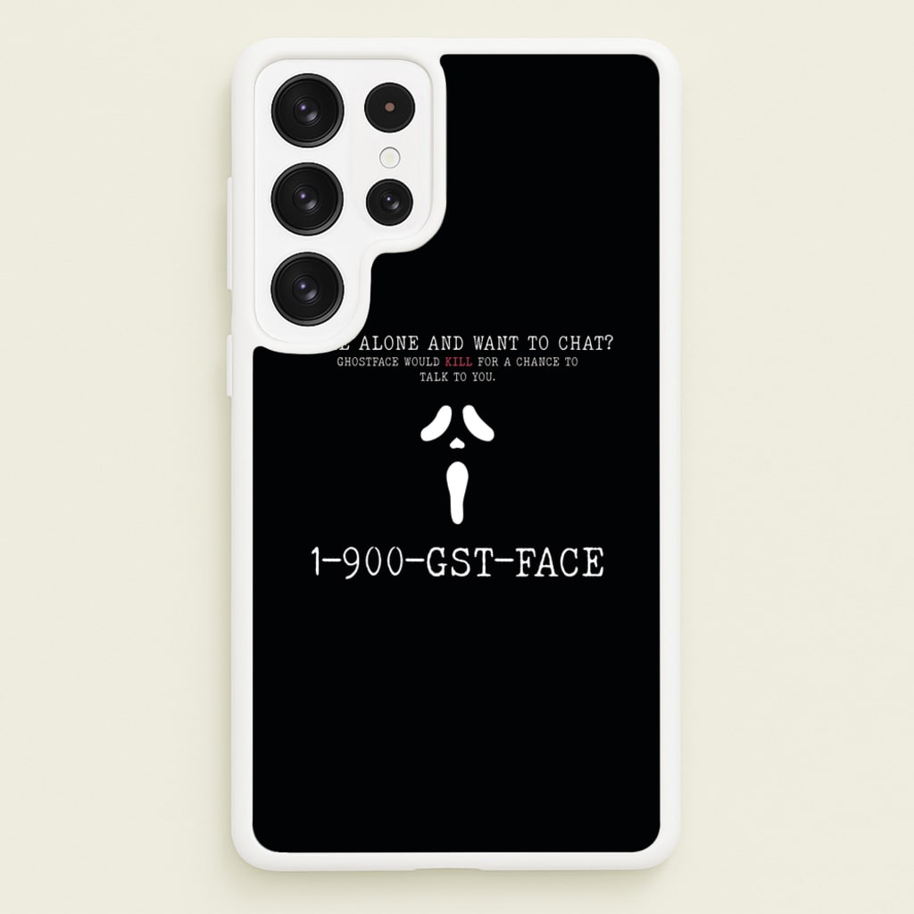 1-800-GST-FACE - Scream  - Scream Phone Case for Galaxy S22 Ultra