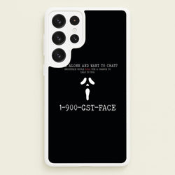 1-800-GST-FACE - Scream  - Scream Phone Case for Galaxy S22 Ultra