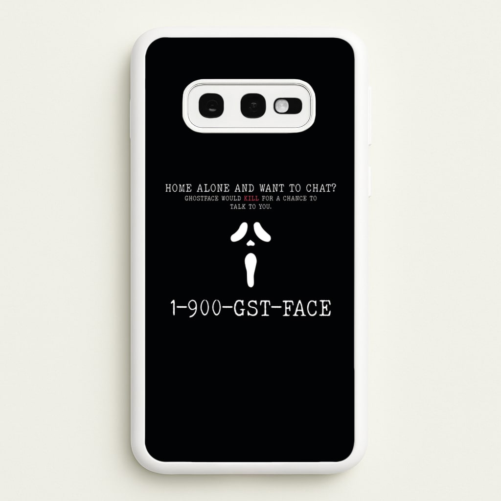 1-800-GST-FACE - Scream  - Scream Phone Case for Galaxy S10e