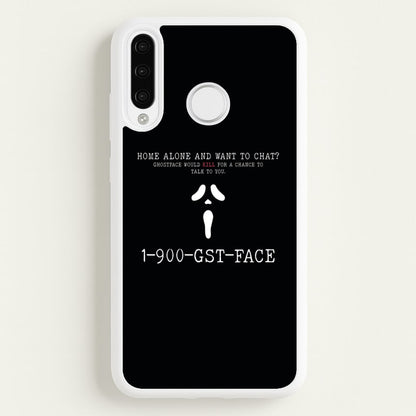 1-800-GST-FACE - Scream  - Scream Phone Case for Huawei P30 Pro