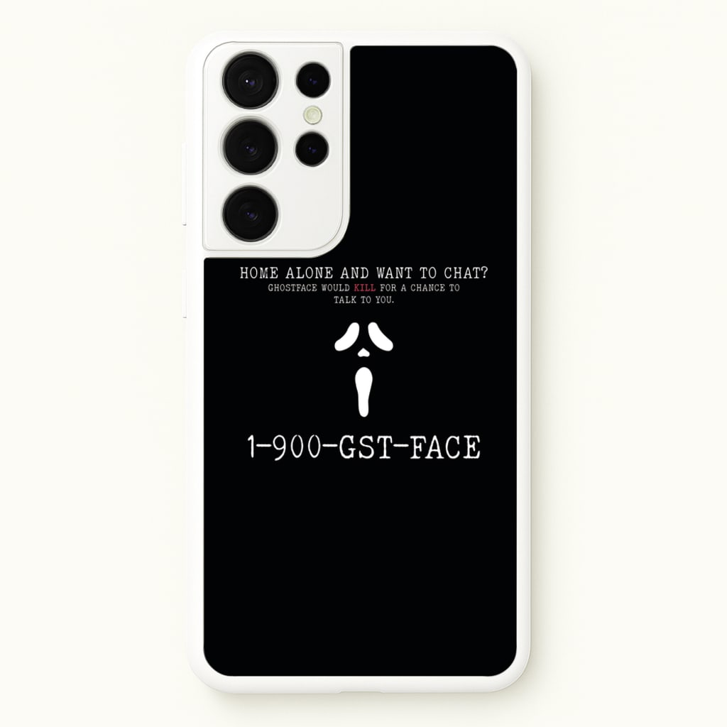 1-800-GST-FACE - Scream  - Scream Phone Case for Galaxy S21 Ultra