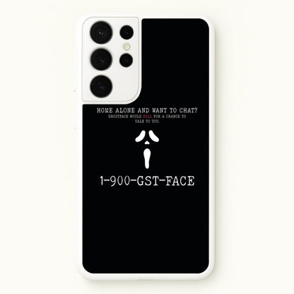 1-800-GST-FACE - Scream  - Scream Phone Case for Galaxy S21 Ultra