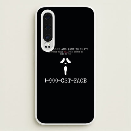 1-800-GST-FACE - Scream  - Scream Phone Case for Huawei P30