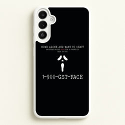 1-800-GST-FACE - Scream  - Scream Phone Case for Galaxy A34