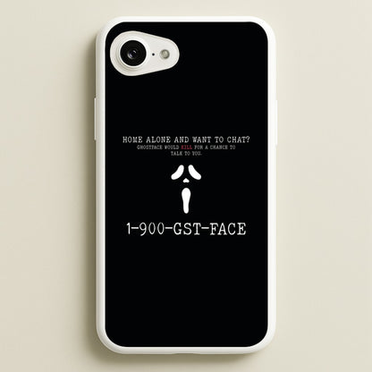 1-800-GST-FACE - Scream  - Scream Phone Case for iPhone 16e