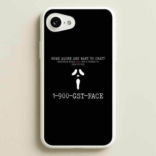 1-800-GST-FACE - Scream  - Scream Phone Case for iPhone 16e
