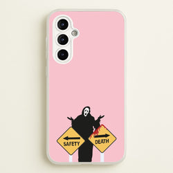 Safety Or Death - Scream  - Scream Phone Case for Galaxy A54