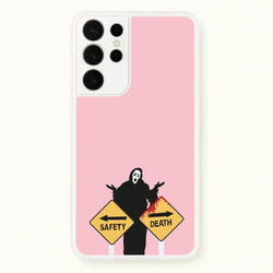 Safety Or Death - Scream  - Scream Phone Case for Galaxy S21 Ultra