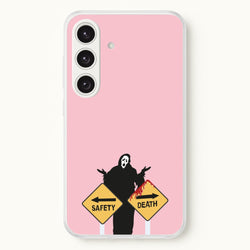 Safety Or Death - Scream  - Scream Phone Case for Galaxy S24