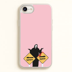 Safety Or Death - Scream  - Scream Phone Case for iPhone 6 / 7 / 8 / SE