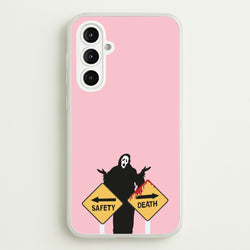 Safety Or Death - Scream  - Scream Phone Case for Galaxy A16