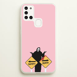 Safety Or Death - Scream  - Scream Phone Case for Galaxy A21s