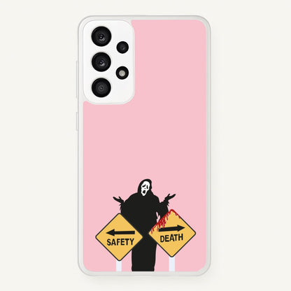 Safety Or Death - Scream  - Scream Phone Case for Galaxy A53