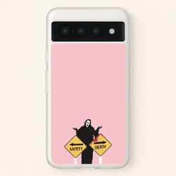 Safety Or Death - Scream  - Scream Phone Case for Google Pixel 7 Pro