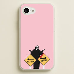 Safety Or Death - Scream  - Scream Phone Case for iPhone 16e