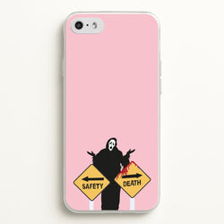 Safety Or Death - Scream  - Scream Phone Case for iPhone 5 / 5s / SE 2016