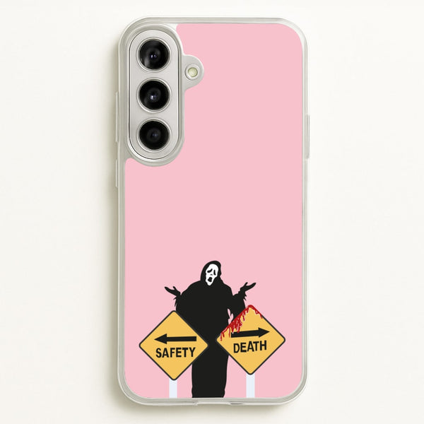 Safety Or Death - Scream  - Scream Phone Case for Galaxy A56