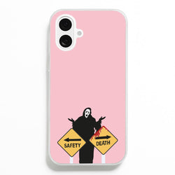Safety Or Death - Scream  - Scream Phone Case for iPhone 16 Plus