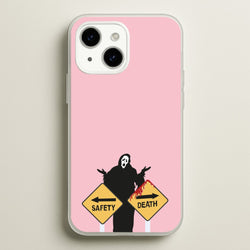 Safety Or Death - Scream  - Scream Phone Case for iPhone 15 Plus