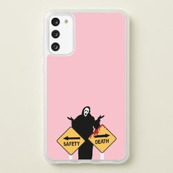 Safety Or Death - Scream  - Scream Phone Case for Galaxy S20FE