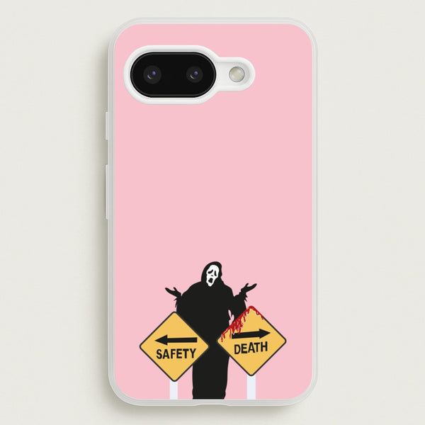 Safety Or Death - Scream  - Scream Phone Case for Google Pixel 9a