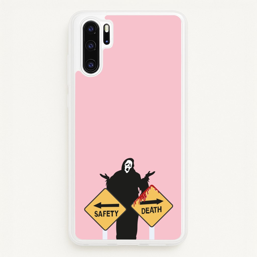 Safety Or Death - Scream  - Scream Phone Case for Huawei P30 Pro
