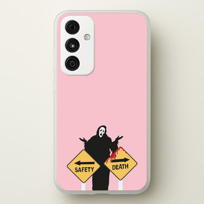 Safety Or Death - Scream  - Scream Phone Case for Galaxy A15