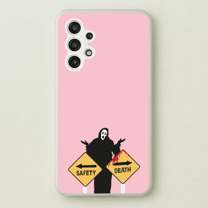 Safety Or Death - Scream  - Scream Phone Case for Galaxy A13