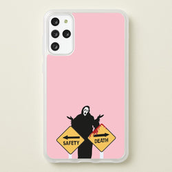 Safety Or Death - Scream  - Scream Phone Case for Galaxy S20 Plus