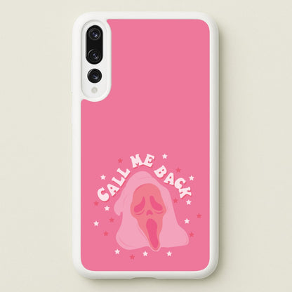 Call Me Back Ghostface - Scream  - Scream Phone Case for Huawei P20 Pro