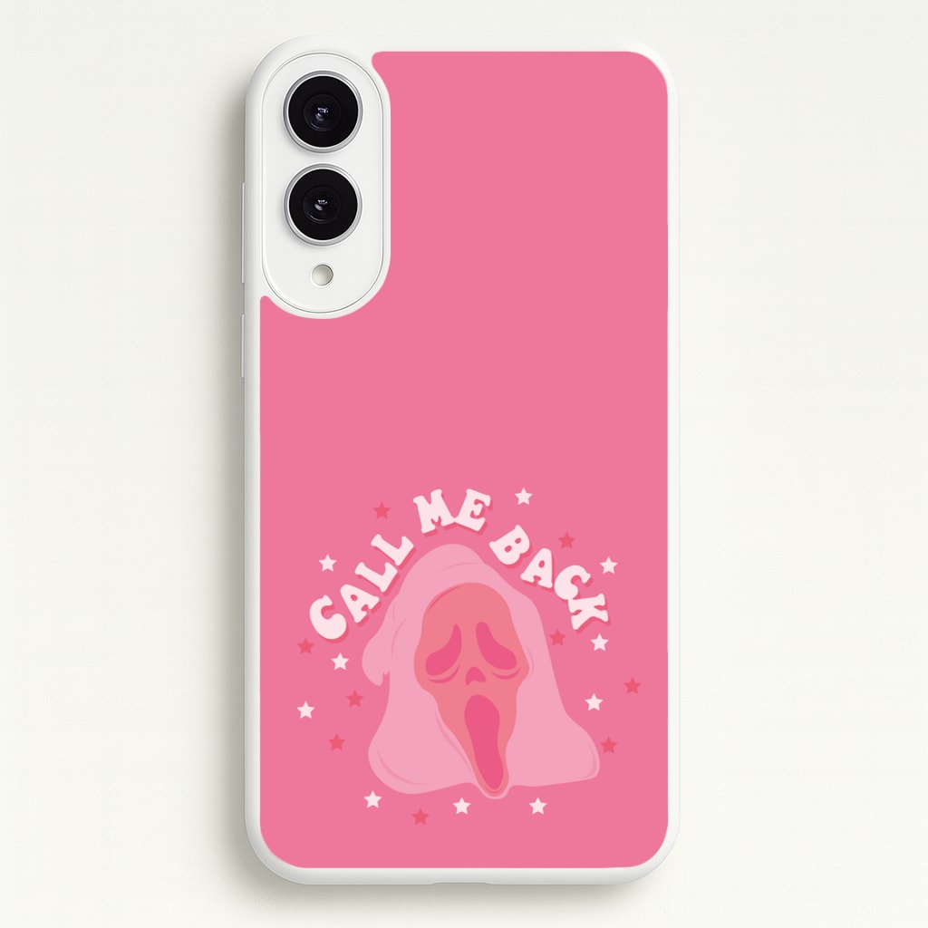 Call Me Back Ghostface - Scream  - Scream Phone Case for Galaxy S25 Edge