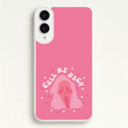 Call Me Back Ghostface - Scream  - Scream Phone Case for Galaxy S25 Edge
