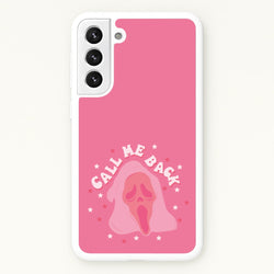 Call Me Back Ghostface - Scream  - Scream Phone Case for Galaxy S22
