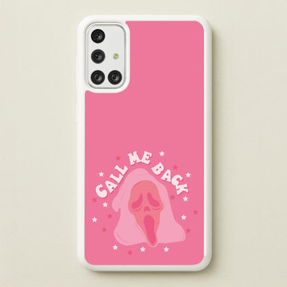 Call Me Back Ghostface - Scream  - Scream Phone Case for Galaxy A71