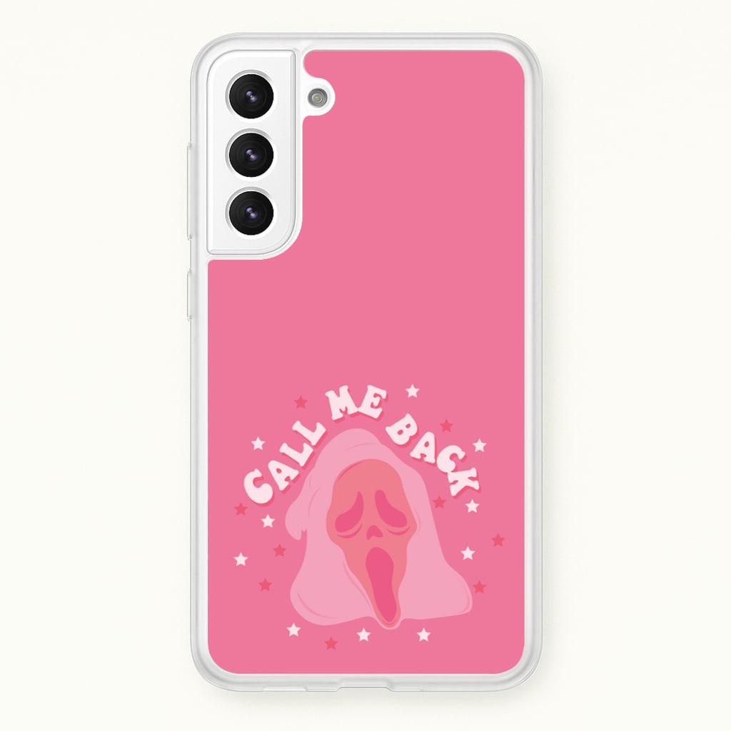 Call Me Back Ghostface - Scream  - Scream Phone Case for Galaxy S22 Plus