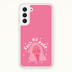 Call Me Back Ghostface - Scream  - Scream Phone Case for Galaxy S22 Plus