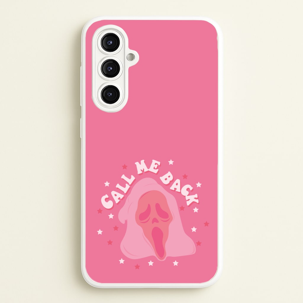 Call Me Back Ghostface - Scream  - Scream Phone Case for Galaxy A16