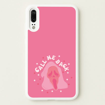 Call Me Back Ghostface - Scream  - Scream Phone Case for Huawei P20