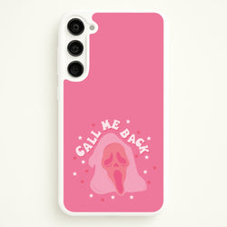 Call Me Back Ghostface - Scream  - Scream Phone Case for Galaxy S23