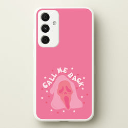Call Me Back Ghostface - Scream  - Scream Phone Case for Galaxy A35