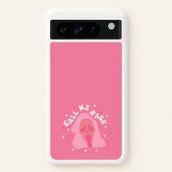 Call Me Back Ghostface - Scream  - Scream Phone Case for Google Pixel 8 Pro