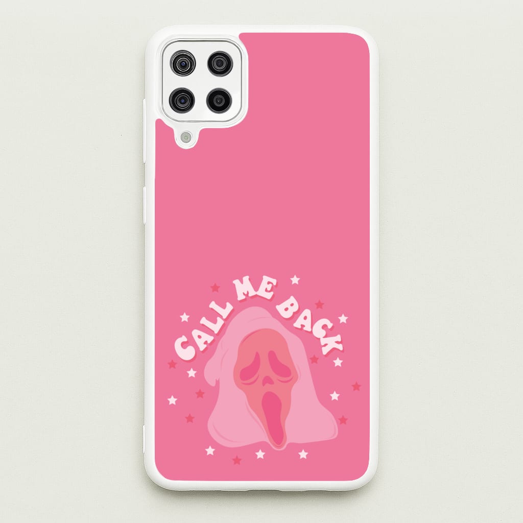 Call Me Back Ghostface - Scream  - Scream Phone Case for Galaxy A12