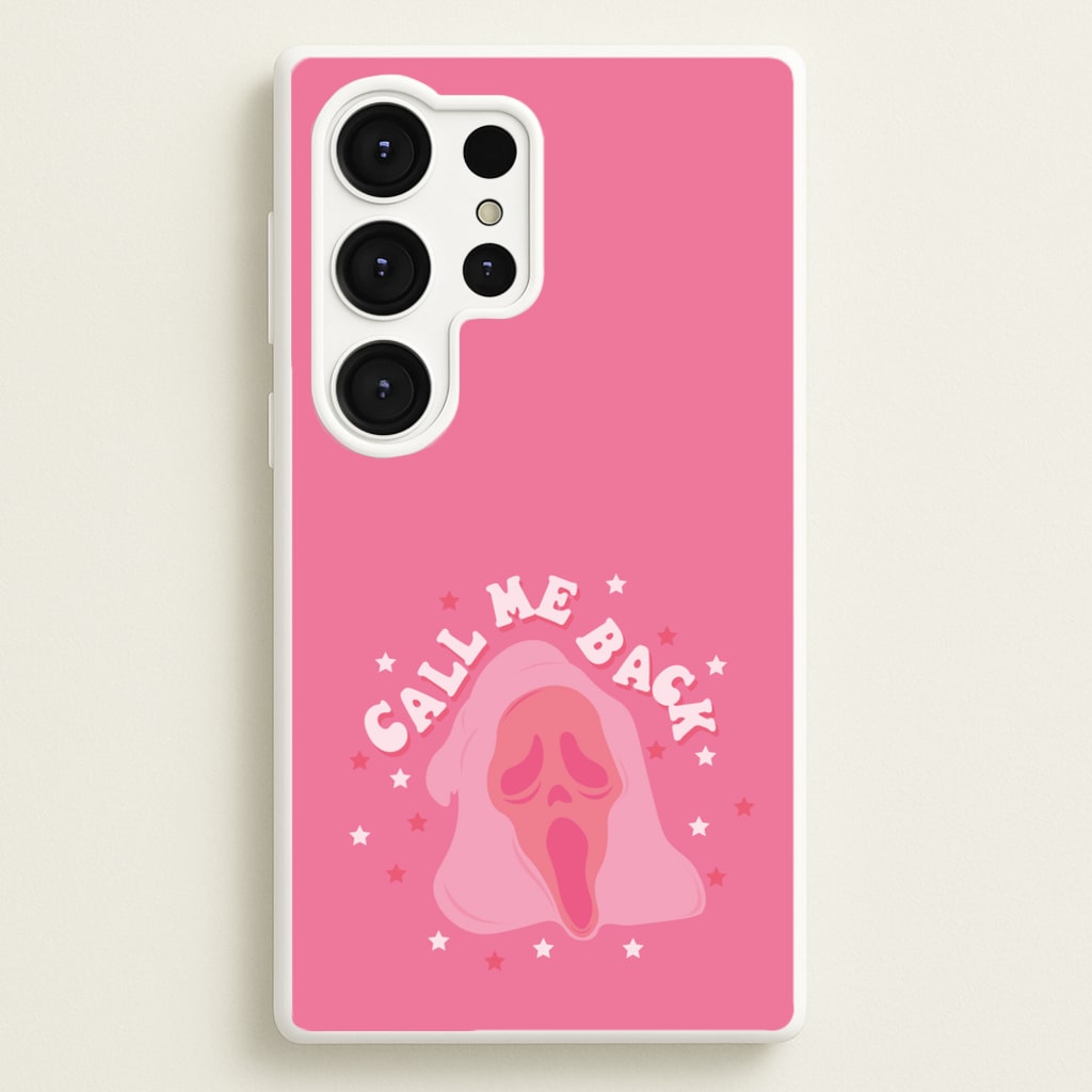 Call Me Back Ghostface - Scream  - Scream Phone Case for Galaxy S25 Ultra
