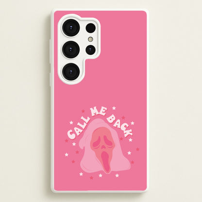 Call Me Back Ghostface - Scream  - Scream Phone Case for Galaxy S25 Ultra