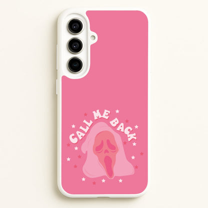 Call Me Back Ghostface - Scream  - Scream Phone Case for Galaxy A56