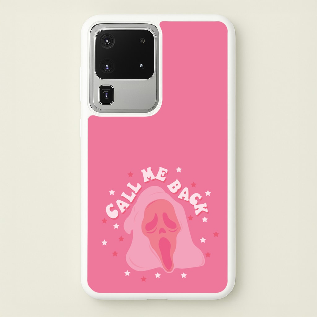 Call Me Back Ghostface - Scream  - Scream Phone Case for Galaxy S20 Ultra