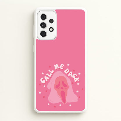 Call Me Back Ghostface - Scream  - Scream Phone Case for Galaxy A52 / A52s